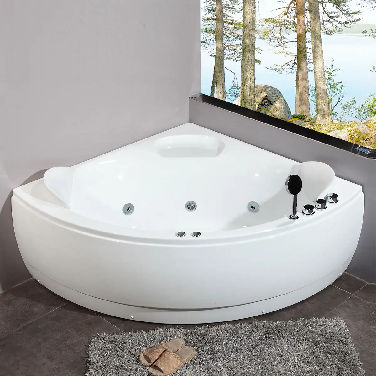 1039 Unique indespa i badeværelsesmiljø. Fra SPA Kompaniet.