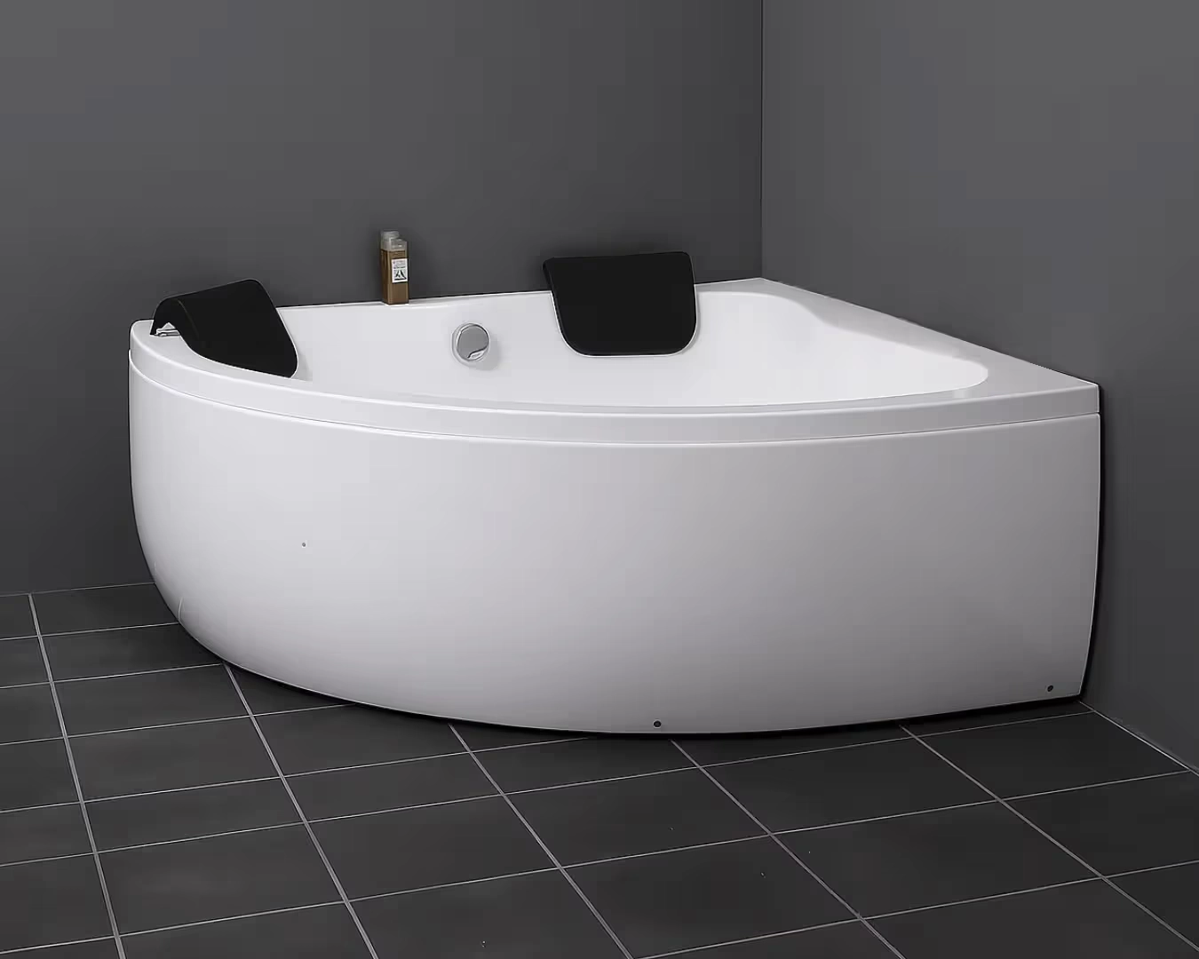 1018 Freedom inomhusspa 140 cm i badrumsmiljö. Från SPA Kompaniet.