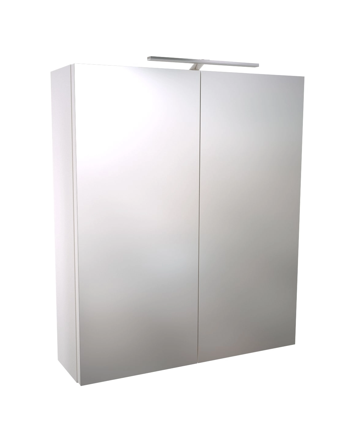 5457 Scandic spejlskab 80x70 med eludtag og LED lys. Fra SPA Kompaniet