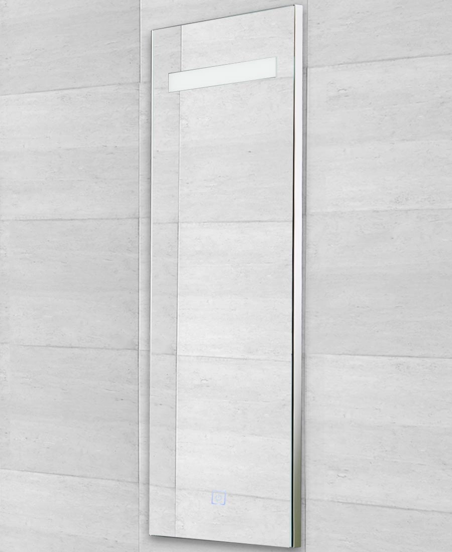 5412 Slimline spejl 100x42 cm. med LED lys. Fra SPA Kompaniet
