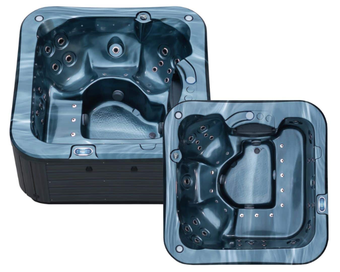 Utomhusspa Monaco black