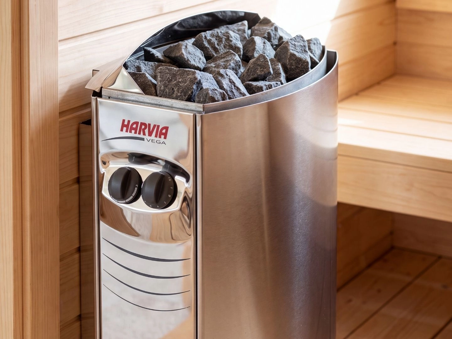 Harvia Vega Steel 9 kW saunaovn - Billede 2