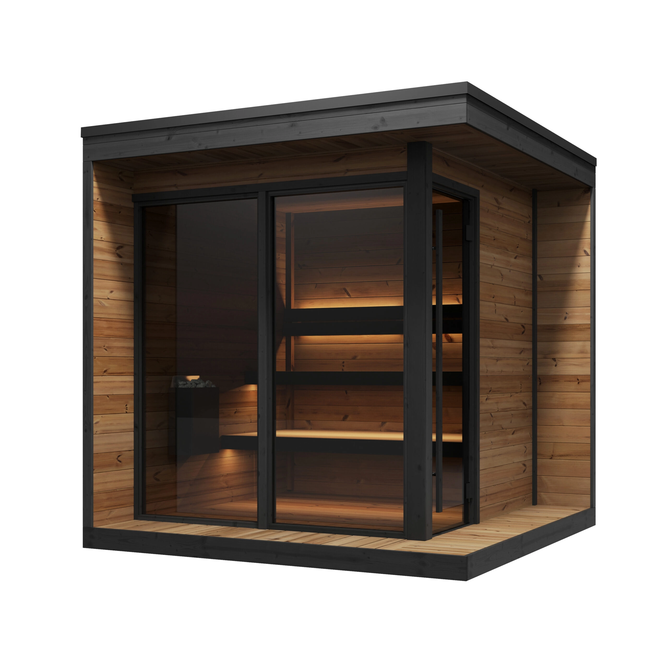 Åland udendørs sauna – stor - Billede 8
